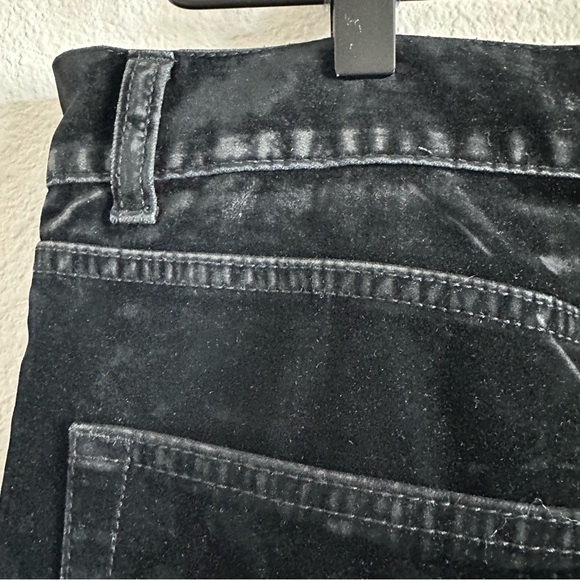 YVES SAINT LAURENT SKINNY VELVET LIKE BLACK PANTS JEANS MENS  AUTHENTIC - Picture 5 of 16